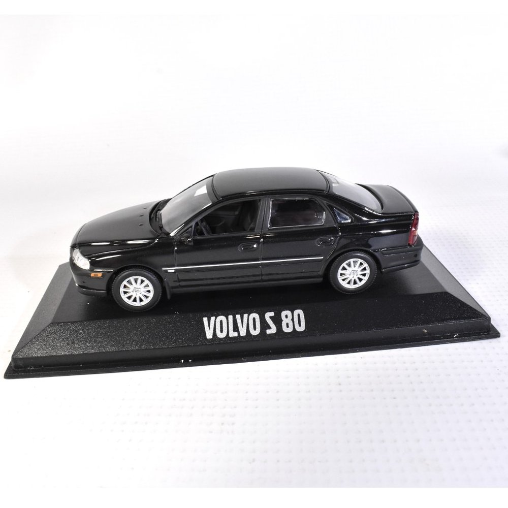 Volvo For Life Collectors Model S 80 Black Dealer diecast car 1:43 scale